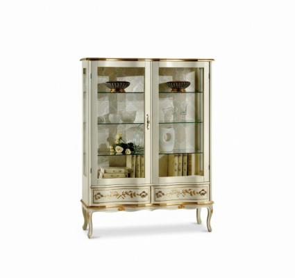 Ontwerp houten kast vitrinekasten kasten Italiaanse luxe meubels dressoir barokstijl