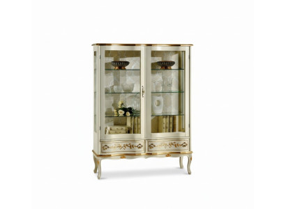 Ontwerp houten kast vitrinekasten kasten Italiaanse luxe meubels dressoir barokstijl