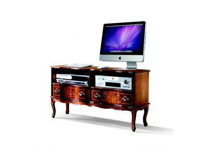 Woonkamer houten meubilair dressoir tv laag tv-kast barok nieuw