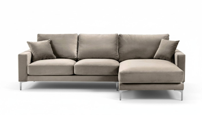Beige hoekbank stof woonkamer design bankstellen gestoffeerde bank bankstellen hoekbank nieuw
