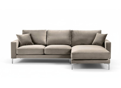 Beige hoekbank stof woonkamer design bankstellen gestoffeerde bank bankstellen hoekbank nieuw