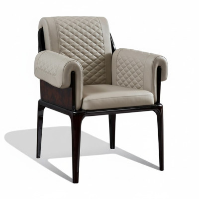 Stoel Nieuw Creatief Modern Design Meubels Luxe Eetkamerstoelen Hout Leer