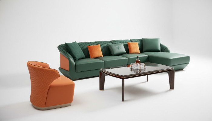 Salontafel, Verfijnde houten bijzettafel, Modern designmeubilair, Luxe woonkamer