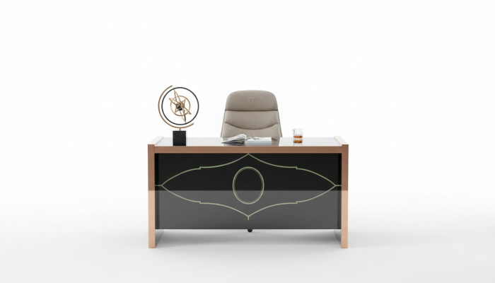 Kantoorkast Bruin Hout Werkkamer Bruin Modern Design Meubels Luxe Kast