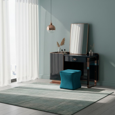 Kaptafel Kruk Hout Textiel Slaapkamer Creatief Modern Ontwerp Meubels Luxe