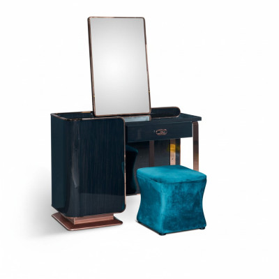 Kaptafel Kruk Hout Textiel Slaapkamer Creatief Modern Ontwerp Meubels Luxe