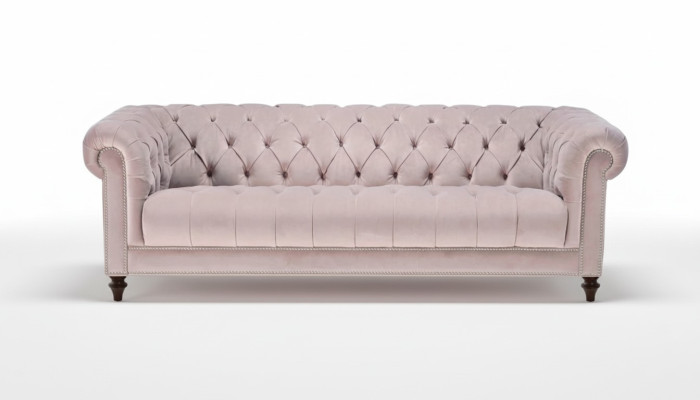 Chesterfield Oudroze Nieuw Driepersoons Stoffen Design Bankstellen Gestoffeerde Bank Banken