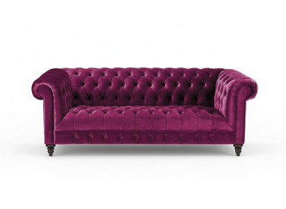 Roze driezits stoffen Chesterfield-design banken bekledingssofa's, origineel nieuw.