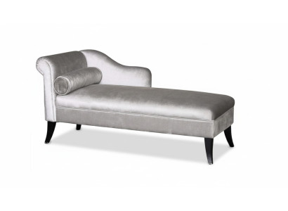 Chaiselongue Creatieve meubels Woonkamer Modern Design Bank Stof Zilver