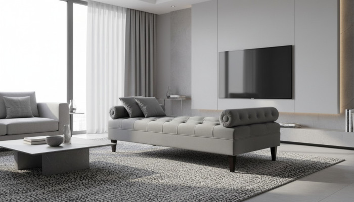 Chaiselongue Modern Design Sofa Ligbed Meubels Woonkamer Stof