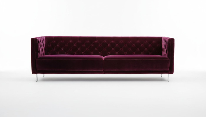 Violet Chesterfield Woonkamer Modern Design Bank Italiaanse Stijl Meubels Meubels