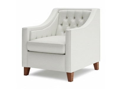 Fauteuil textiel stof wit creatief meubilair Nieuwe loft woonkamer modern