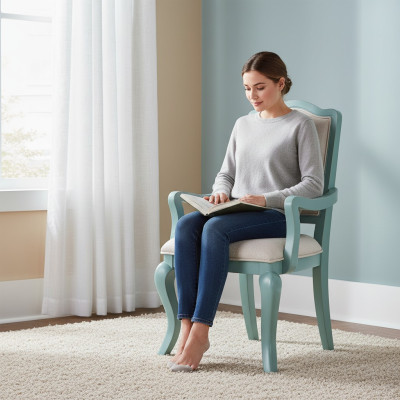 Stoel Fauteuil Stoelen Eetkamer Fauteuil Club Lounge Landhuis Meubels Echt hout Nieuw