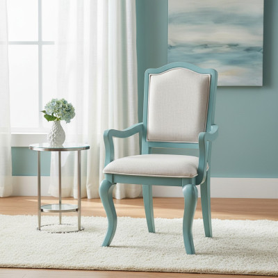 Stoel Fauteuil Stoelen Eetkamer Fauteuil Club Lounge Landhuis Meubels Echt hout Nieuw
