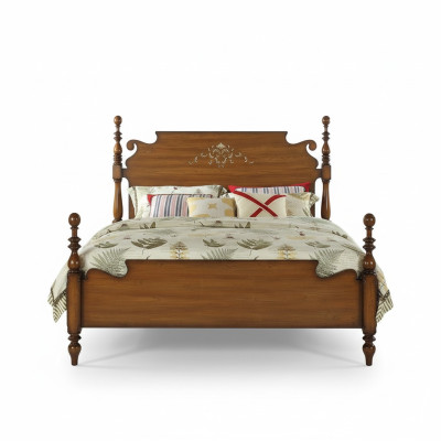 Ontwerp Slaapkamer 3-delige Set Bed 2x Nachtkastje Amerikaanse Luxe Beddenset Meubels