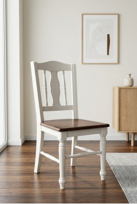 Amerikaanse fauteuil stoel 1x eetkamer tv-lounge stoel gestoffeerde stoel landhuis