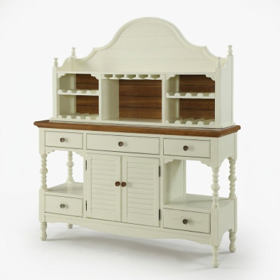 Klassieke houten dressoir landhuisstijl meubelkast commode dressoirs.