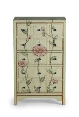 Apothekerskast, dressoir, commodes, kasten, echte houten meubels.