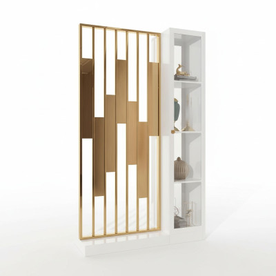 Metalen plank scheidingswand ontwerper luxe planken meubel stijl kast metalen muur nieuw