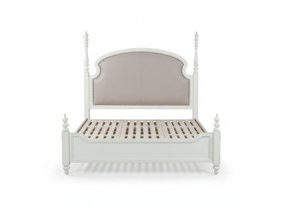Luxe slaapkamer bed gestoffeerd design 180x200cm hotel tweepersoonsbed textiel nieuw.
