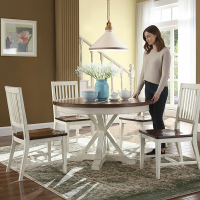 Eettafel 4 stoelen eetkamerset Eetgroep Klassieke tafel Tafelset nieuw