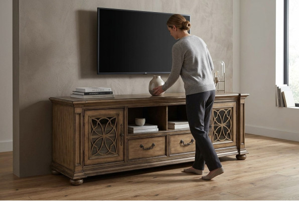 rtv-design dressoir tv houten laag luxe commode kast Gründerzeit