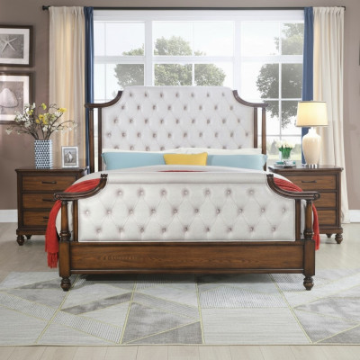 Bed 2x Nightstand 3-piece. Bedroom set Beds new Luxury Chesterfield 180x200