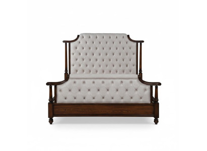 Bed bekleding ontwerp luxe dubbele hotelbedden slaapkamer leer Chesterfield
