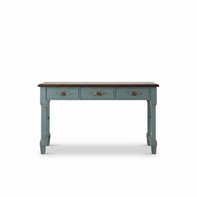 Bureau houten tafel computertafel massief hout kantoortafel tafel kantoormeubelen