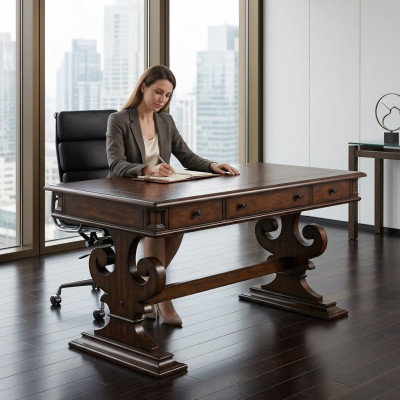 Kaptafel Kaptafel Tafels Secretaire Console Schrijf Nieuw