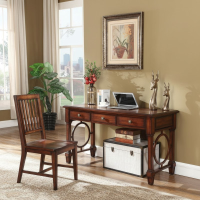 Kantoormeubilair complete set thuiskantoor werkkamer bureau kast