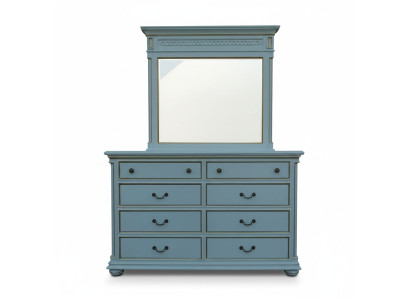 Elegante stijl meubels slaapkamer ladekast kast klassieke dressoir met spiegel