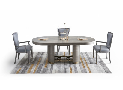 Ontwerp Eettafel Hout Steen Tafel Moderne Eettafels Meubels 221x95 Tafels