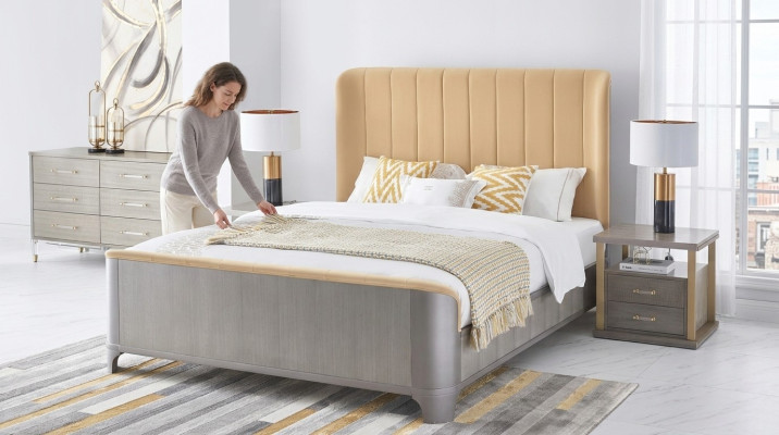 Bed 2x bedside table 3 pieces. Bedroom Set Beds new Luxury Modern 180x200 Room