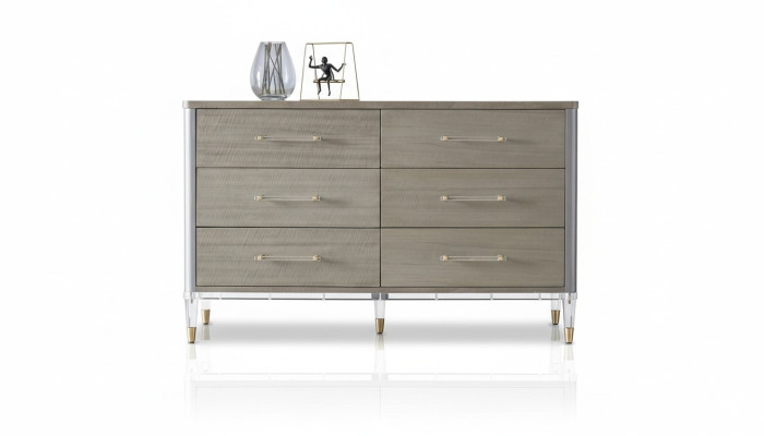 Ontwerp ladekast 6 laden dressoir lage kast kast commode