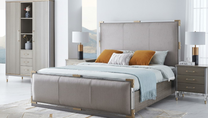 Ontwerp gestoffeerd bed Bed Bedden Dubbel Huwelijk Modern 180x200cm Luxe