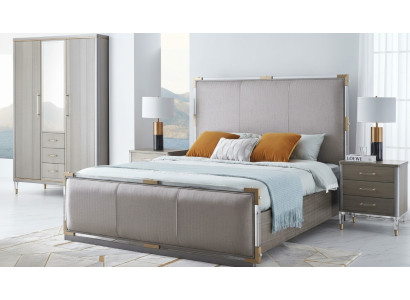 Ontwerp gestoffeerd bed Bed Bedden Dubbel Huwelijk Modern 180x200cm Luxe