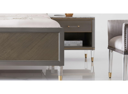 Nachtkastje Luxe Houten Nachtkastjes Tafel Consoletafel Nacht Modern Stijl