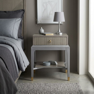 Ontwerp nachtkastje console luxe slaapkamer metalen console.