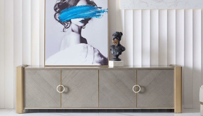 Ladenkast Ontwerper Dressoir Side Low Board Kast Decoratie Woonkamer Rek