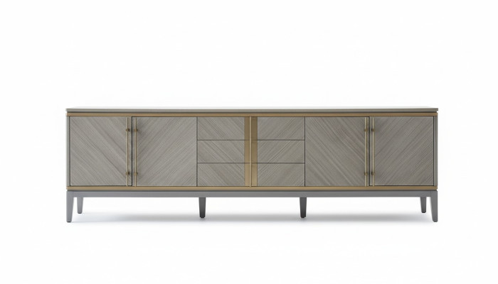 Ontwerp dressoir decoratie zijbord lage kast kast woonkamerrek