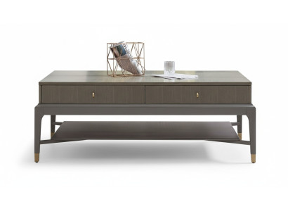 Klassieke tafel Salontafel Bijzettafel Ontwerp Bank Woonkamer Hout