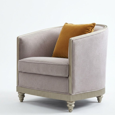 Stoel Design Bank Bank Bank Ontspanning Textiel Lounge Club Bekleding Zitbank Luxe Eenzitter