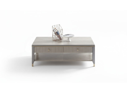 Klassieke luxe ontwerper salontafel decor bank bijzettafel woonkamertafel.