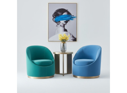 Fauteuil tv-bank 1-zits bankstel textiel stofbanken gestoffeerd designmeubilair nieuw