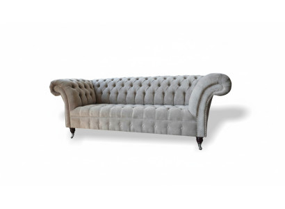 Bankstel 3 Zits Woonlandschap Bankstellen Bekleding Stof Chesterfield