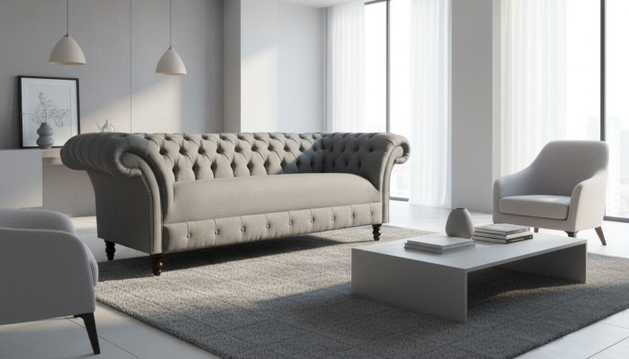 xxl grote bank 3-zits bank Chesterfield stoffering set zit stof textiel  xxl grote bank 3-zits bank Chesterfield stoffering set zit stof textiel
