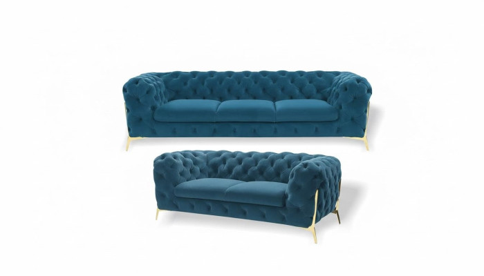 Bankstel 3+2 zits set Designbanken Gestoffeerde banken Moderne bank Direct