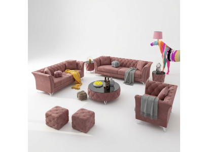 Bankstel 3+2+1 zits stof bankstel bank kussengroep banken bank ontwerper