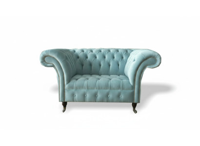 Chesterfield fauteuil ontwerp bekleding sofa bank banken sofa's textiel meubels nieuw